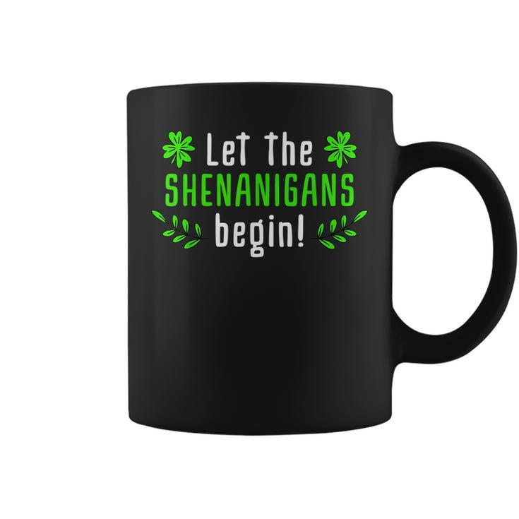 Shenanigans Saint Irish Pats St Patricks Day Costume Coffee Mug