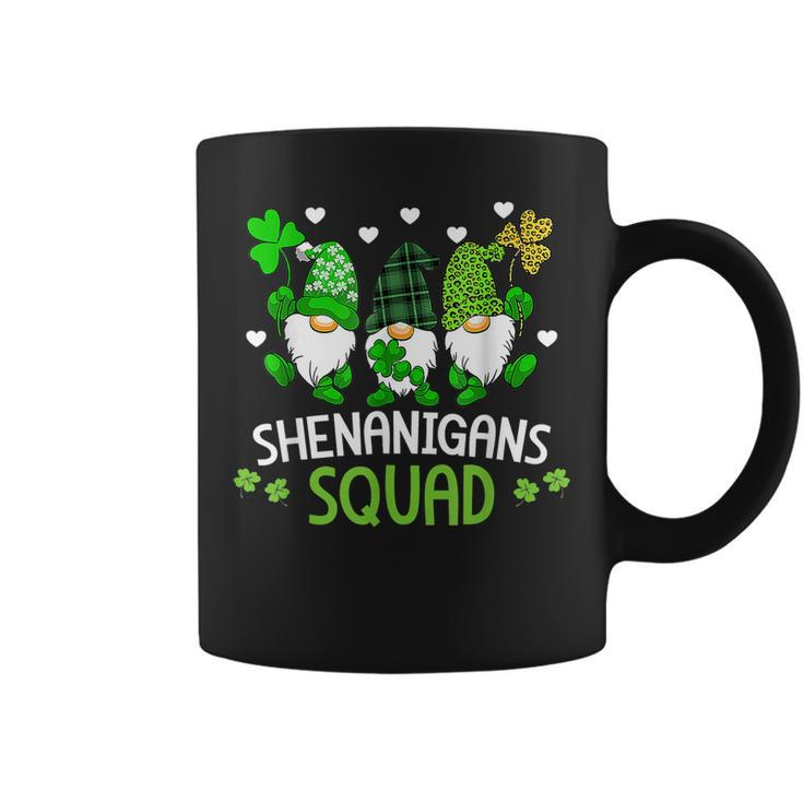 Shenanigans Squad Gnomes Shamrock Happy St Patricks Day  Coffee Mug
