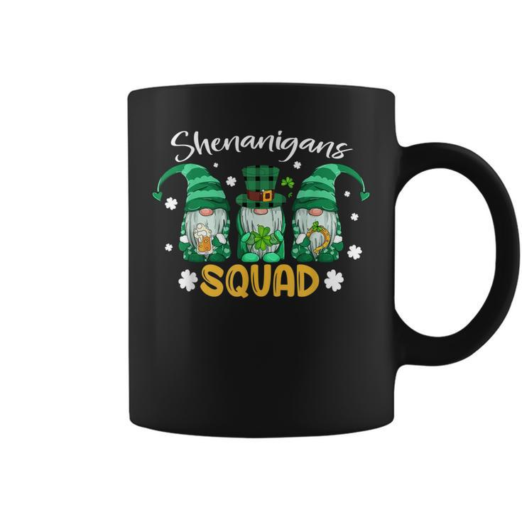 Shenanigans Squad St Patricks Day Gnomes Green Proud Irish  V2 Coffee Mug - Thegiftio
