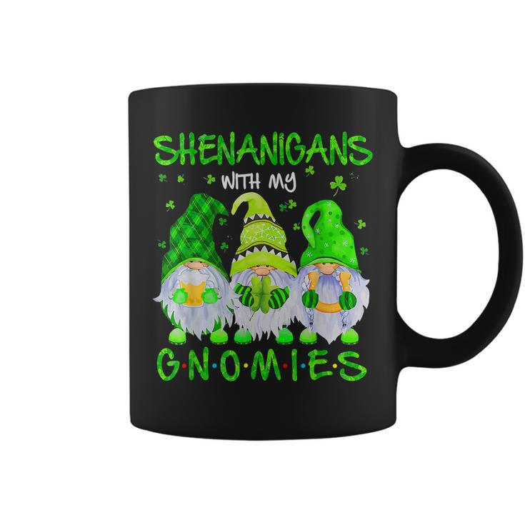 Shenanigans With My Gnomies St Patricks Day Gnome Lover  Coffee Mug