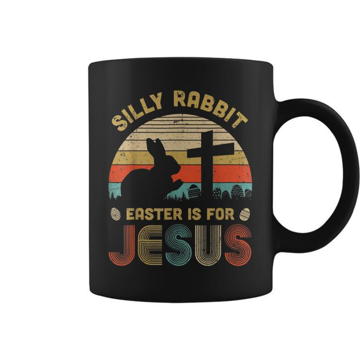 Silly Rabbit Easter Is For Jesus Christian Religious Womens  Coffee Mug