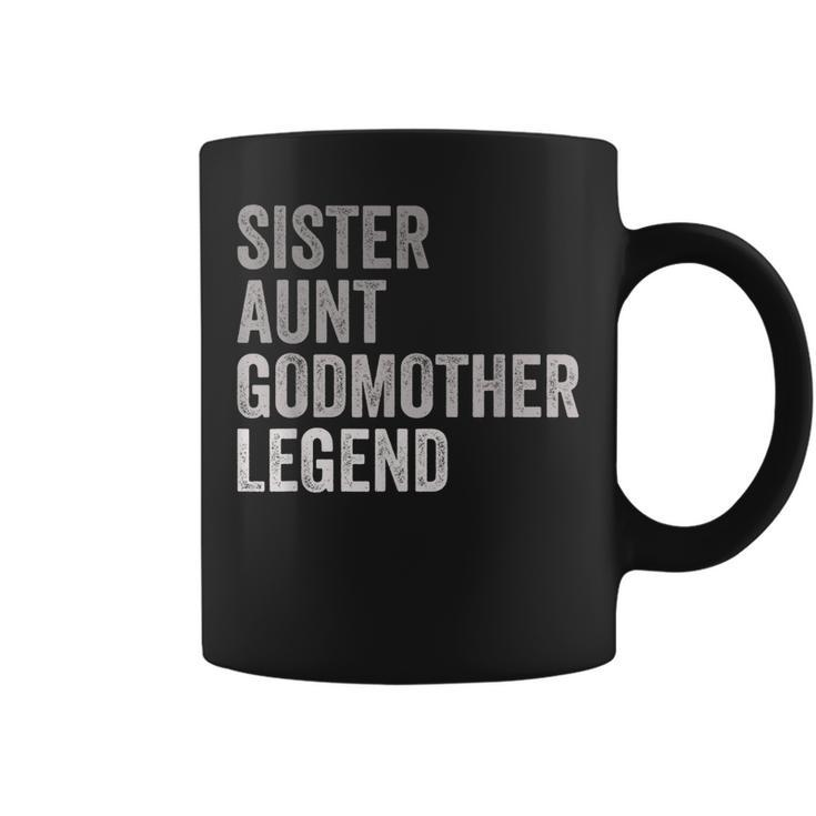 Sister Aunt Godmother Legend Auntie Godparent Proposal  Coffee Mug