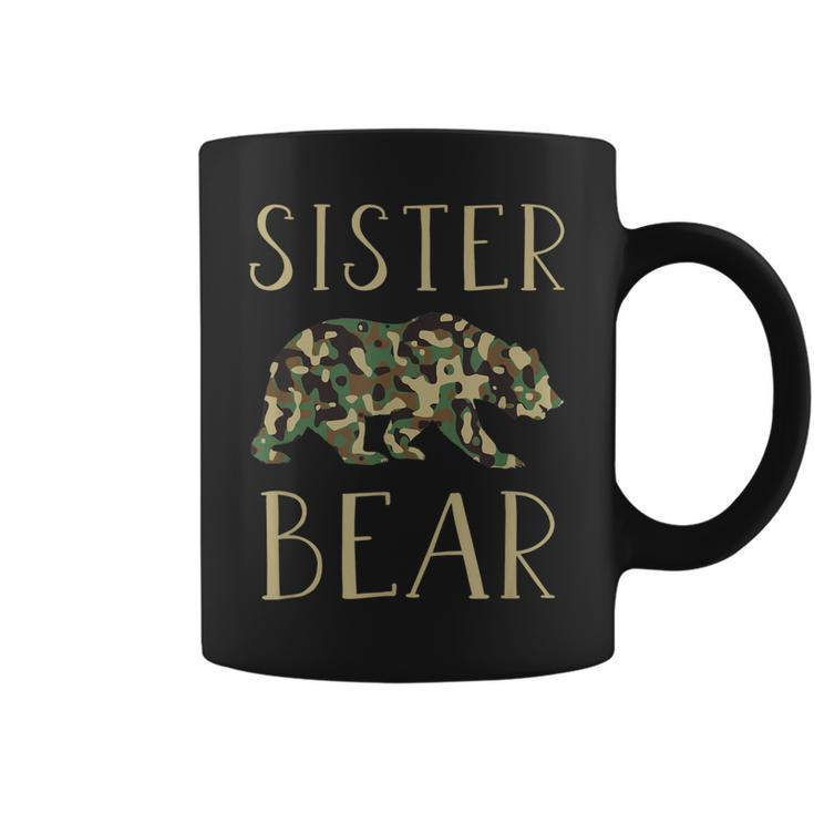 Sister Bear Camo I Family Matching Camouflage  Coffee Mug