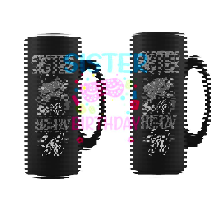 Sister Of The Birthday Girl Spa Party Nail Polish Makeup Coffee Mug