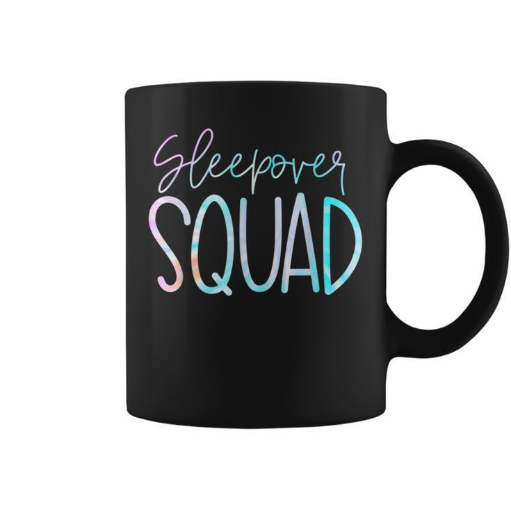 Sleepover Squad Slumber Party Crew Pajama Bff Bestie Tie Dye  Coffee Mug