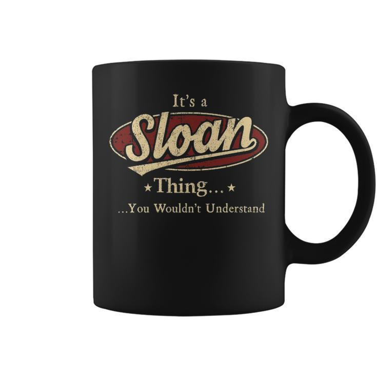 Sloan  Personalized Name Gifts  Name Print S  With Name Sloan Coffee Mug