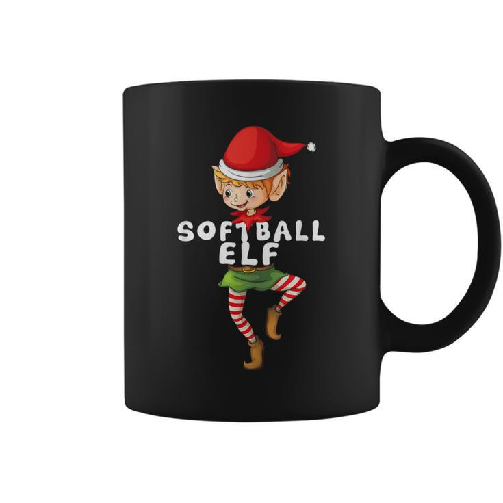 Softball Elf Kostüm Weihnachten Urlaub Passend Lustig Tassen