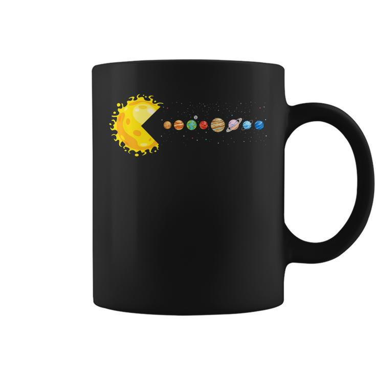 Solar System  Funny Planet Sun And Astrology  Coffee Mug