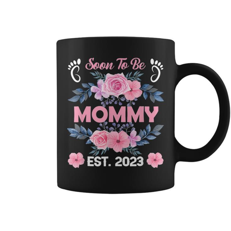 Soon To Be Mommy Est 2023 Mothers Day First Time Mom Gift  Coffee Mug
