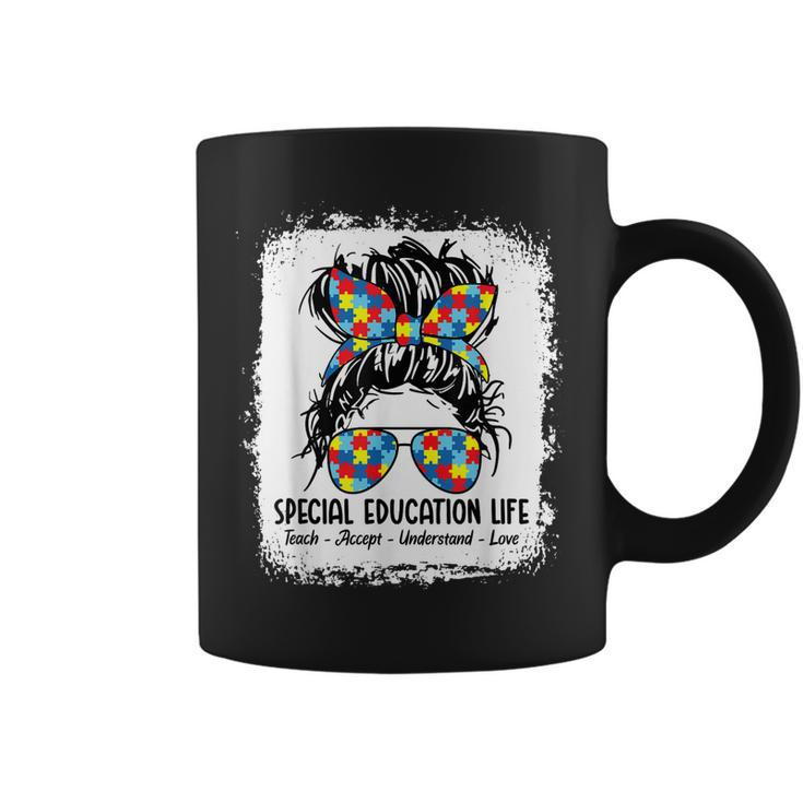 Special Education Life Sped Teacher Teach Accept Understand  Coffee Mug