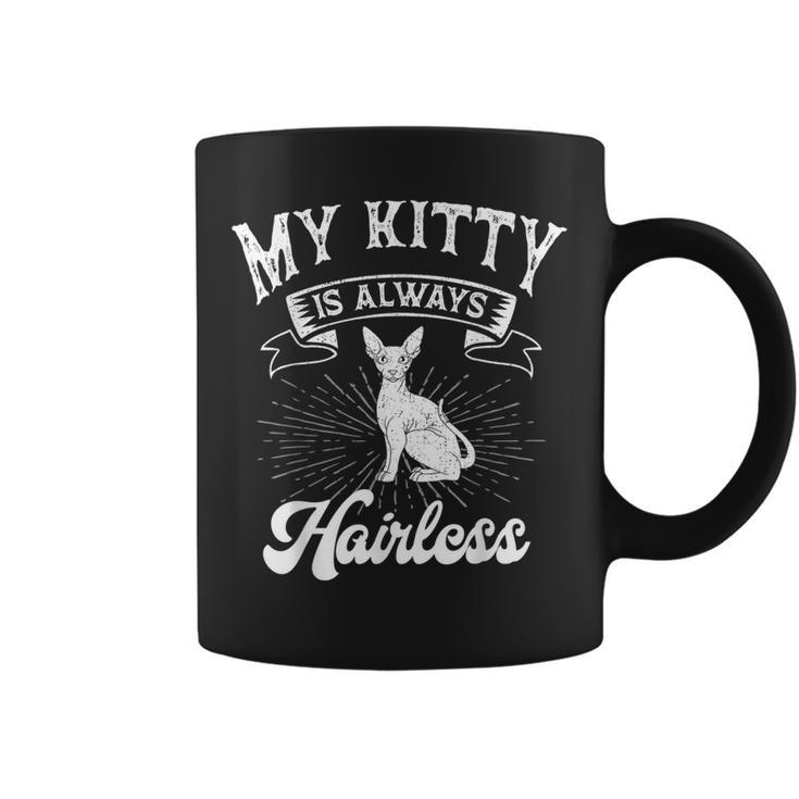 Sphynx Cat Kitty Always Hairless Animal Breeder Pet Lover  Coffee Mug