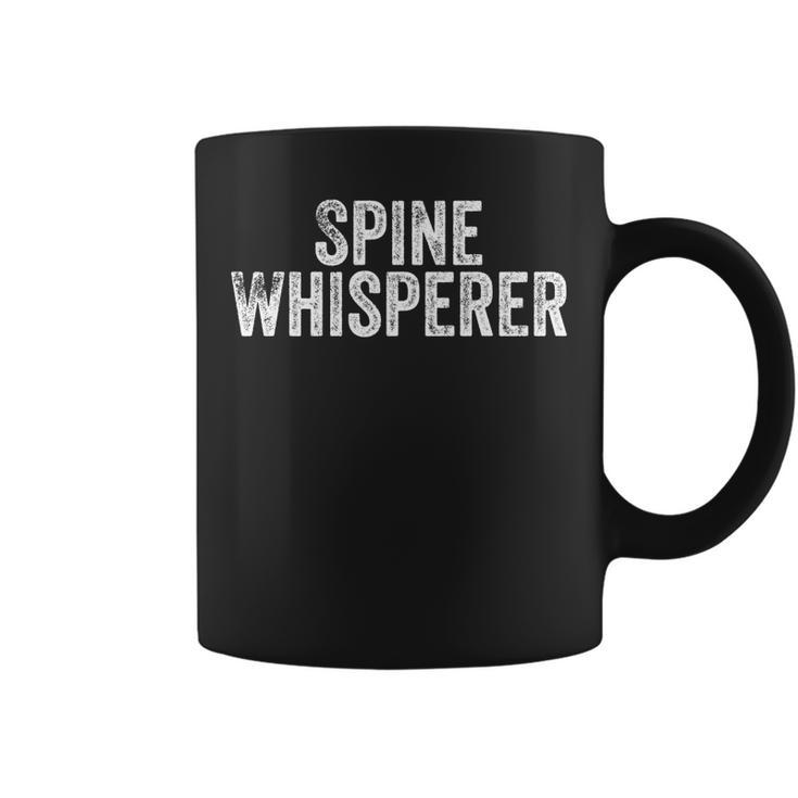 Spine Whisperer Gift For Chiropractor Students Chiropractic  V3 Coffee Mug