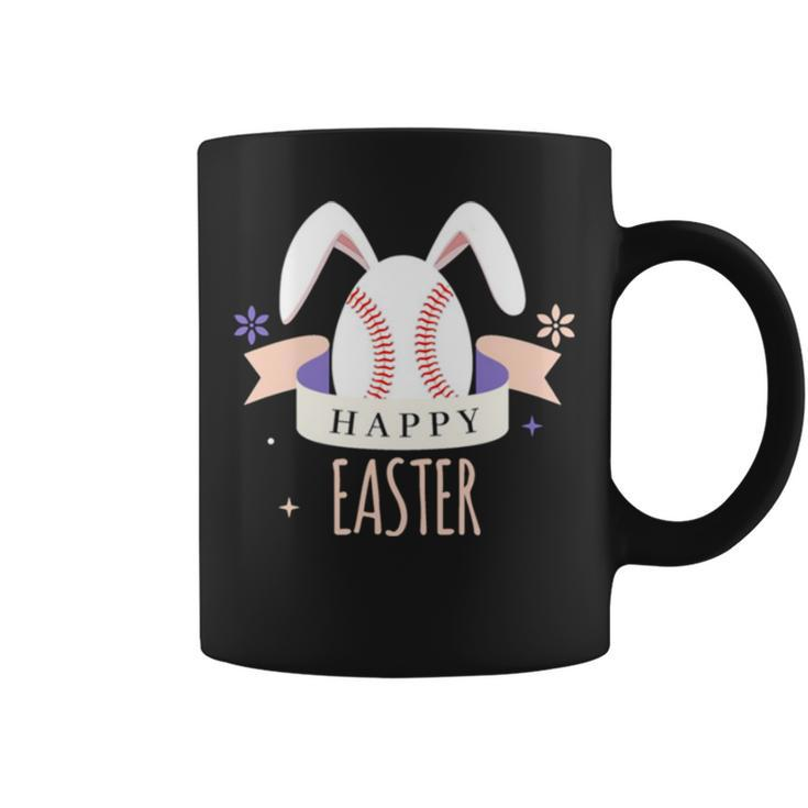Sport Bunny Baseball Easter Day Egg Rabbit Baseball Ears Funny Coffee Mug