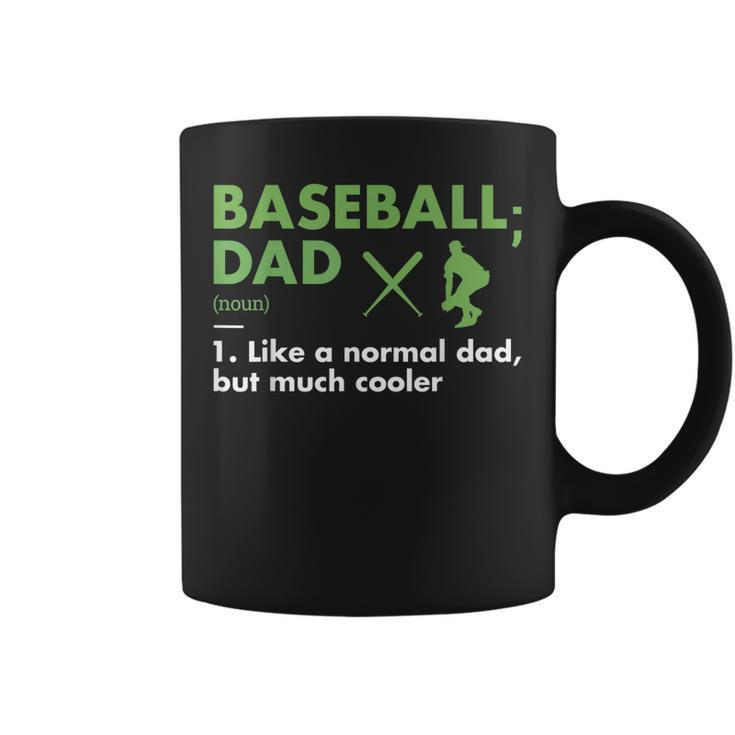 Sport Dad Definition Baseball Coffee Mug