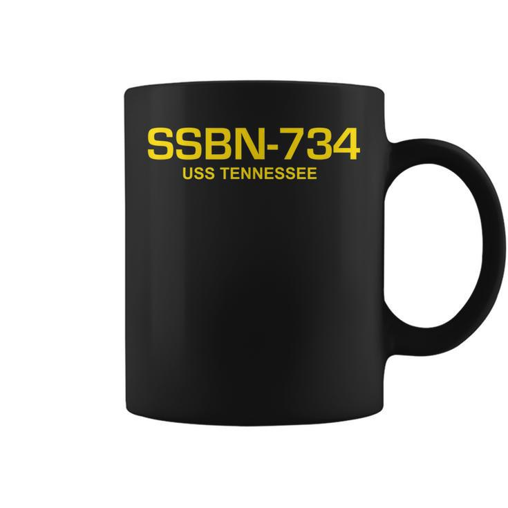 Ssbn-734 Uss Tennessee  Coffee Mug