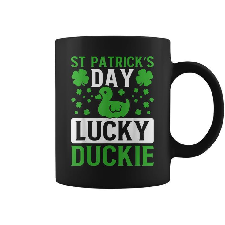 St Patricks Day Lucky Duckie  Coffee Mug