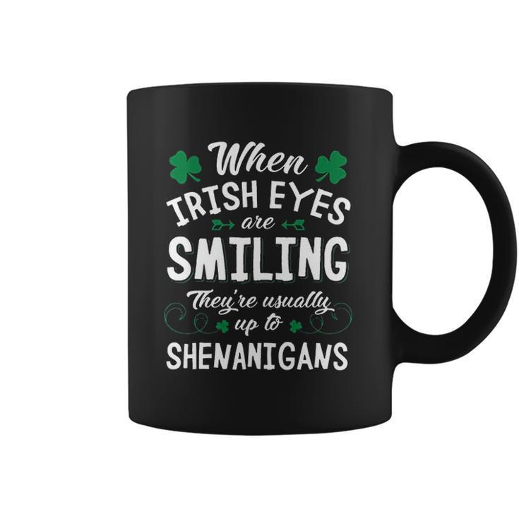 St Patricks Day Lucky When Irish Eyes Are Smiling Coffee Mug