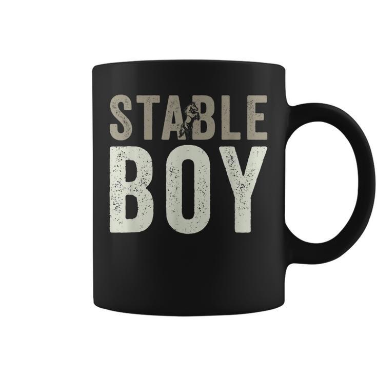 Stable BoyHorse Lover Gift Equestrian Riding Gift For Mens Coffee Mug