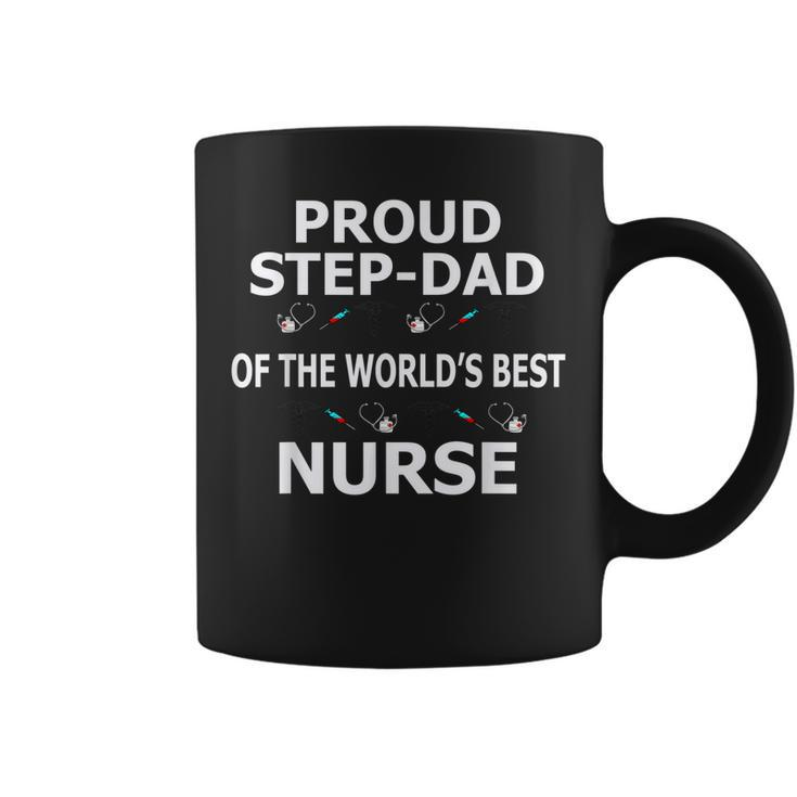 Stepdad Nurse Proud Step Dad WorldS BestCoffee Mug