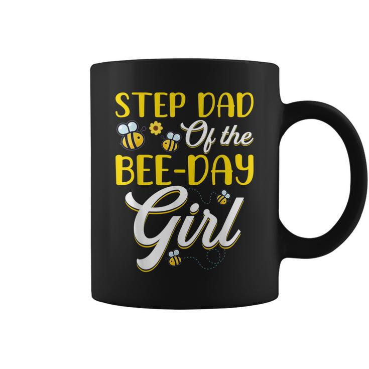 Stepdad Of The Bee Day Girl Family Matching Birthday Coffee Mug