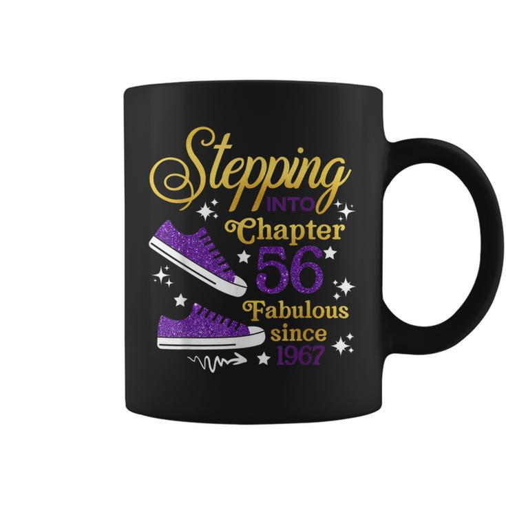 Stepping Into Chapter 56 Fabulous Since 1967 56Th Birthday  Coffee Mug