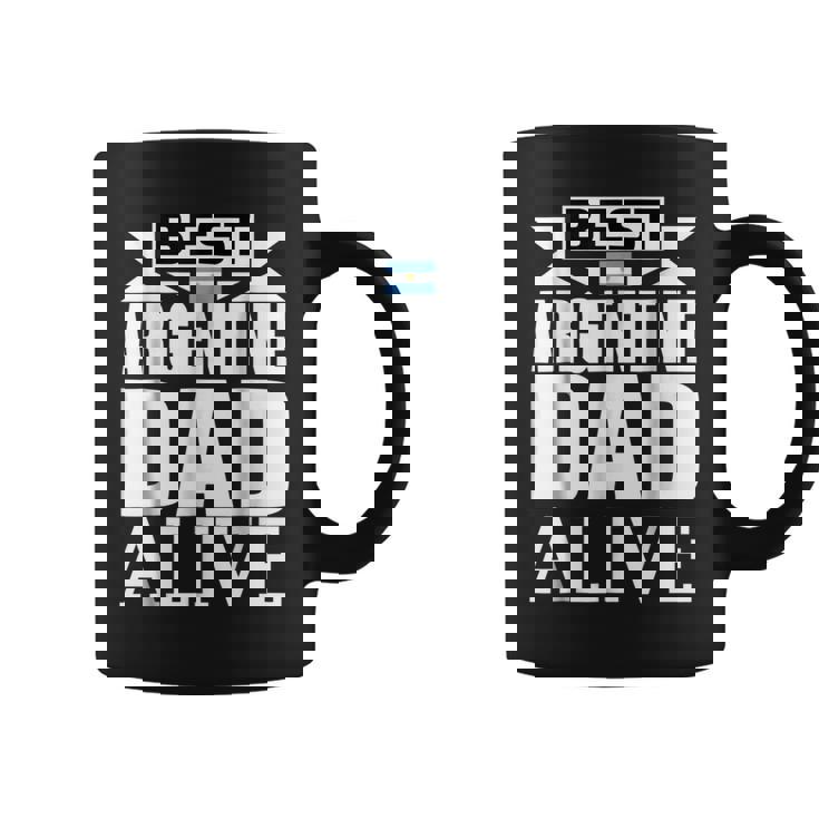 Storecastle Best Argentine Dad Alive Fathers Gift Coffee Mug