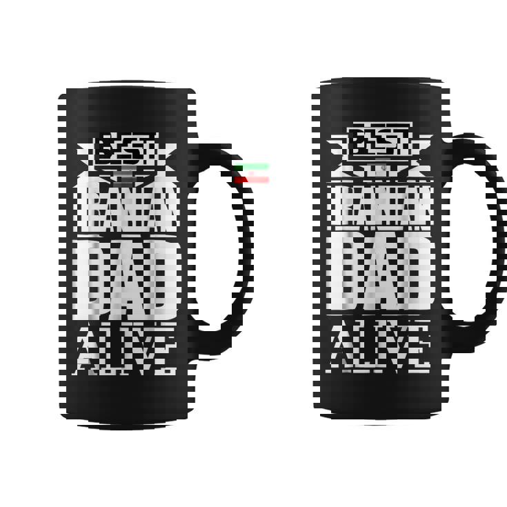 Storecastle Best Iranian Dad Fathers Day Iran Flag Gift For Mens Coffee Mug