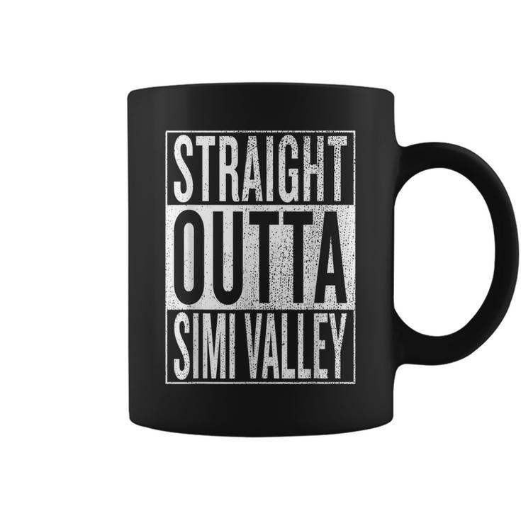 Straight Outta Simi Valley Great Travel & Gift Idea  V3 Coffee Mug - Thegiftio
