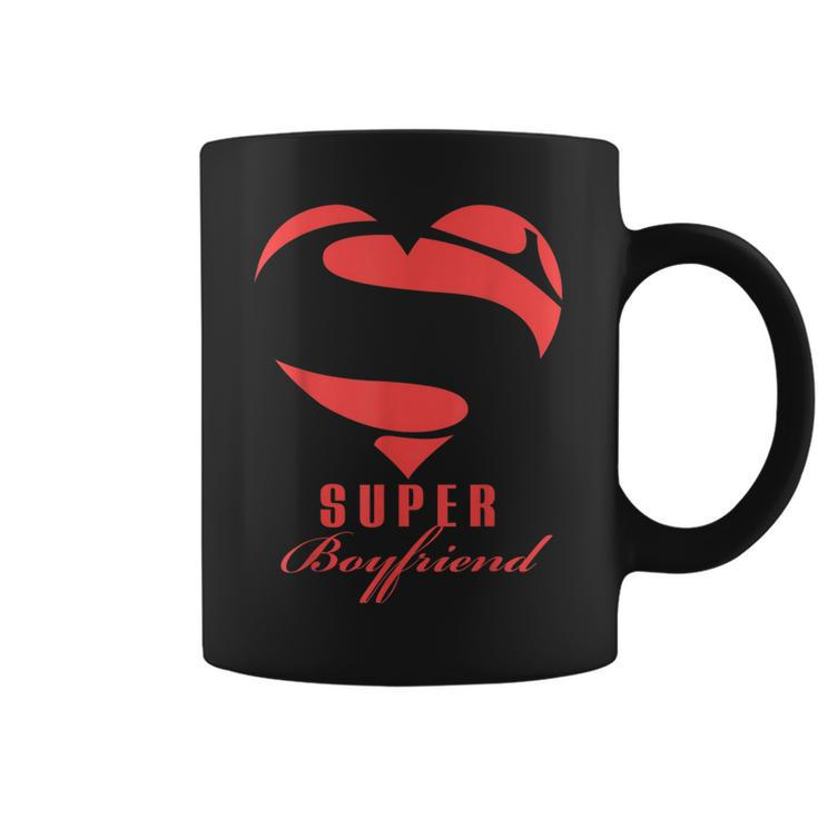 Super Boyfriend SuperheroGift Mother Father Day Coffee Mug
