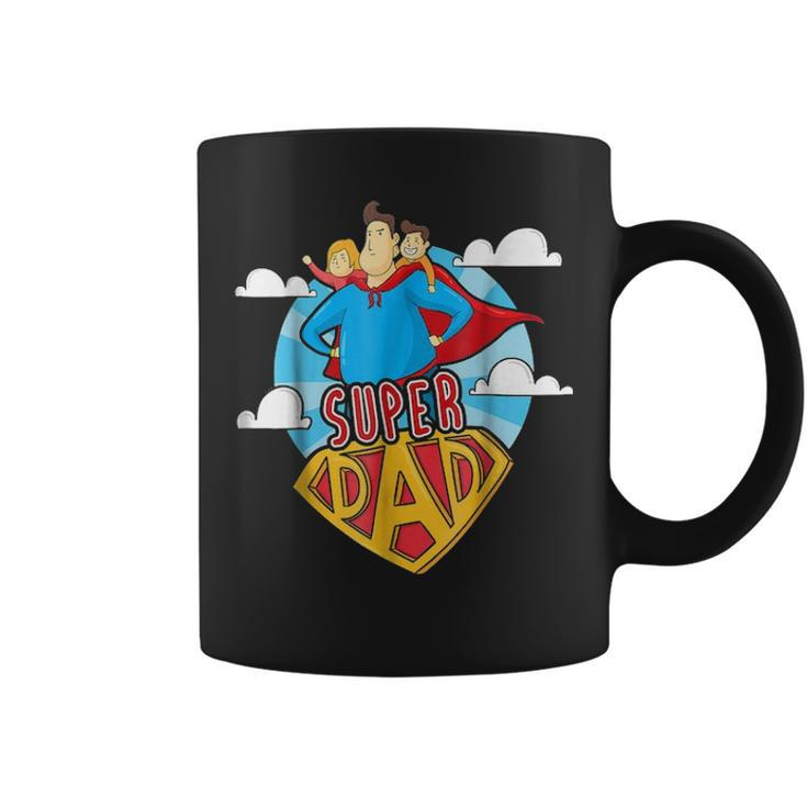 Super Dad Super Hero Fathers Day  Gift Coffee Mug