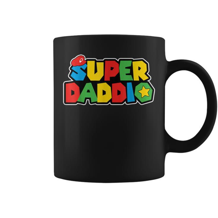 Super Daddio   Funny Gamer Dad Daddy Father’S Day Game Coffee Mug