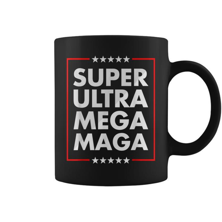 Super Ultra Mega Maga Trump Liberal Supporter Republican  Coffee Mug