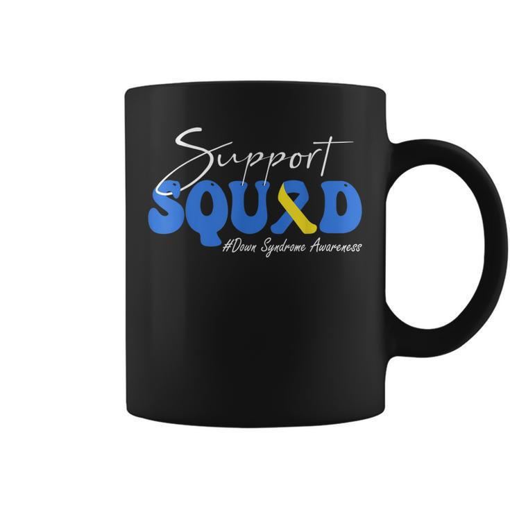 Support Squad Down Syndrome Awareness  Coffee Mug