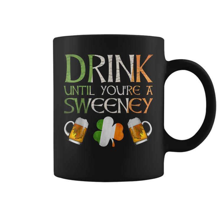 Sweeney Family Name Gift For Proud Irish From Ireland Coffee Mug