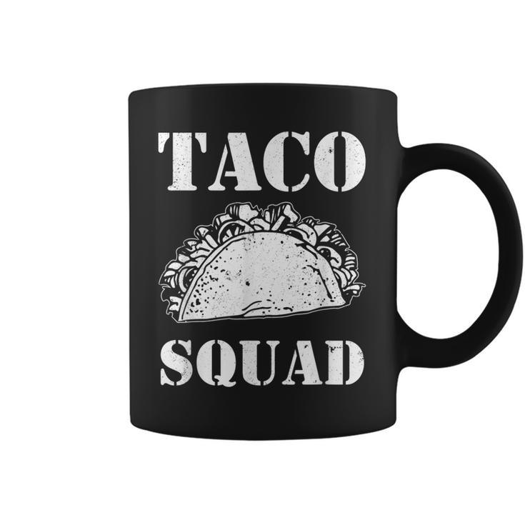 Taco Squad Funny Mexican Food Gift Coffee Mug