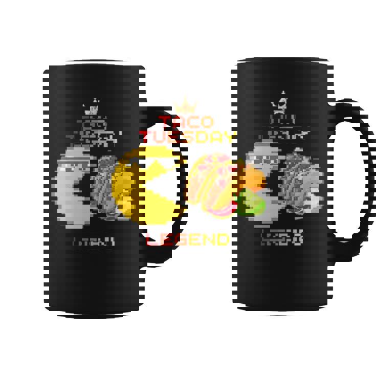 Taco Tuesday Legend 8 Bit Coffee Mug