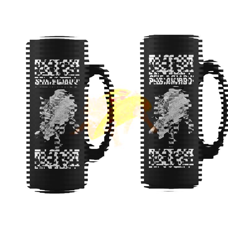 Tacocat Spelled Backward Is Taco Cat Coffee Mug