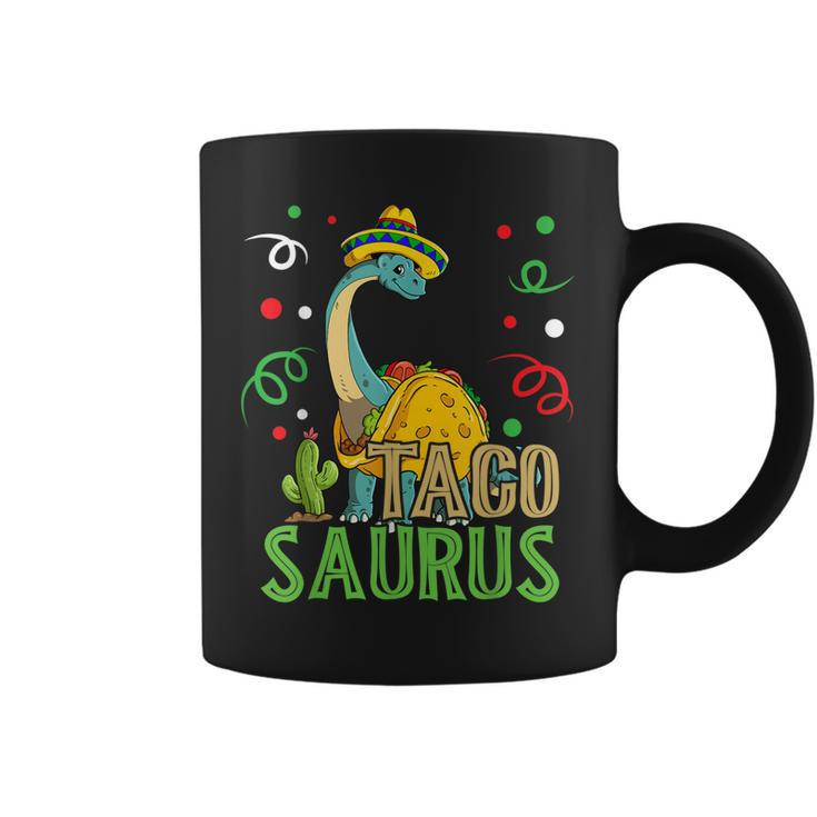 Tacosaurus Cinco De Mayo Taco Dinosaur  Coffee Mug