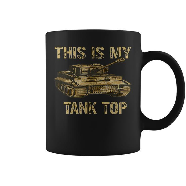 Tank Costume Top Military Soldier Uniform This Is My Gift For Mens Coffee Mug