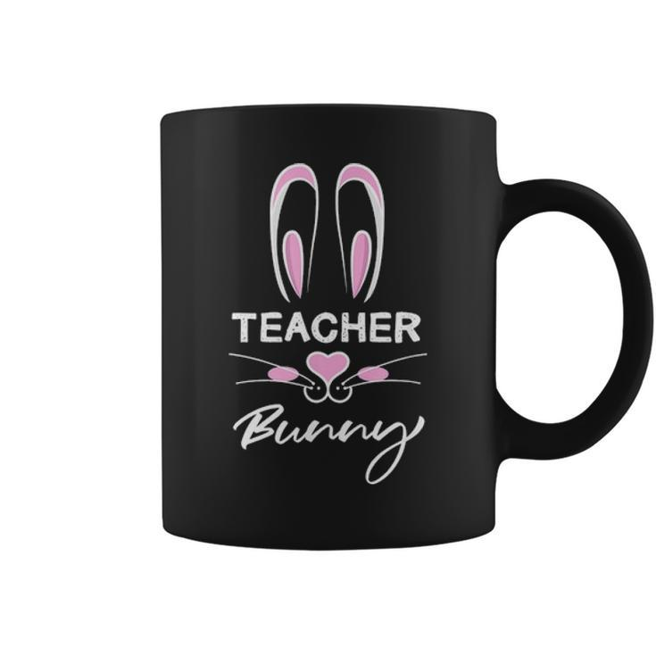 Teacher Bunny Rabbit Ears Easter School Break Coffee Mug