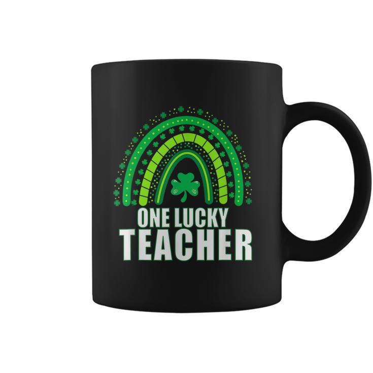 Teacher One Lucky Rainbow St Patrick’S Day  Coffee Mug