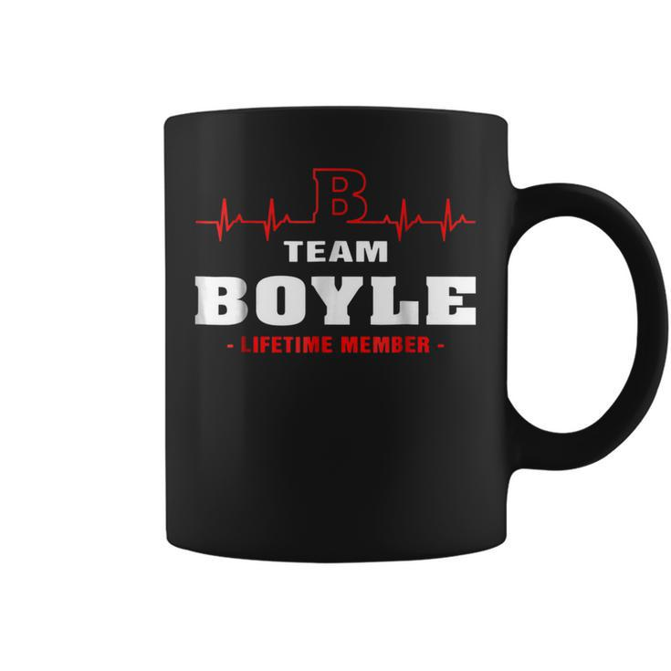 Team Boyle Lifetime Member Surname Last Name Coffee Mug
