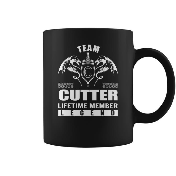 Team Cutter Lifetime Member Legend  V2 Coffee Mug