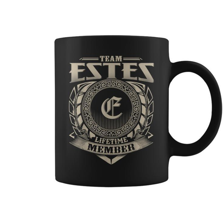 Team Estes Lifetime Member Vintage Estes Family  Coffee Mug