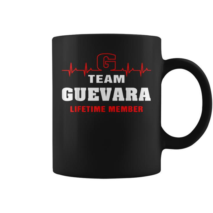 Team Guevara Lifetime Member  Surname Guevara Name Coffee Mug