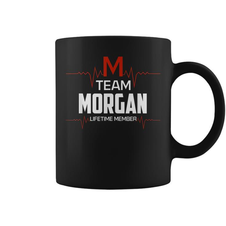 Team Morgan Lifetime Member  Surname Last Name Coffee Mug