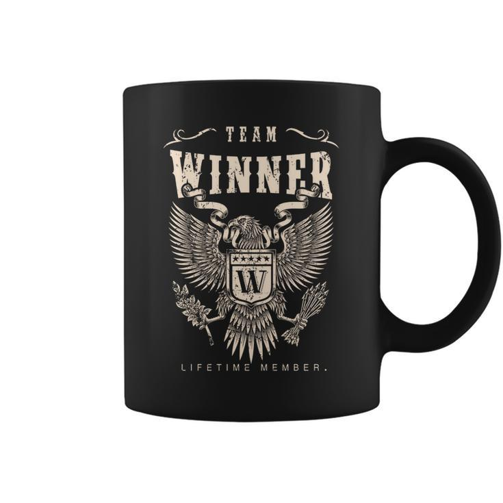 Team Winner Lifetime Member  Coffee Mug