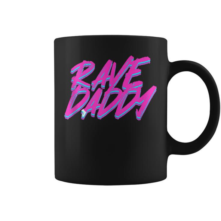 Techno Rave Men Edm Rave Daddy  Coffee Mug