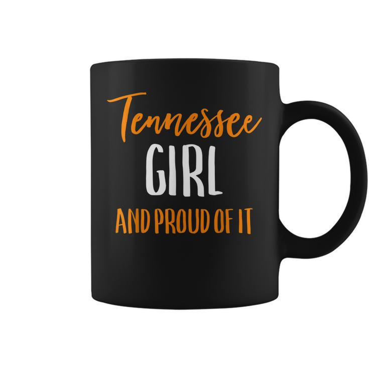Tennessee Girl And Proud Of It Womens Football Vintage  Coffee Mug