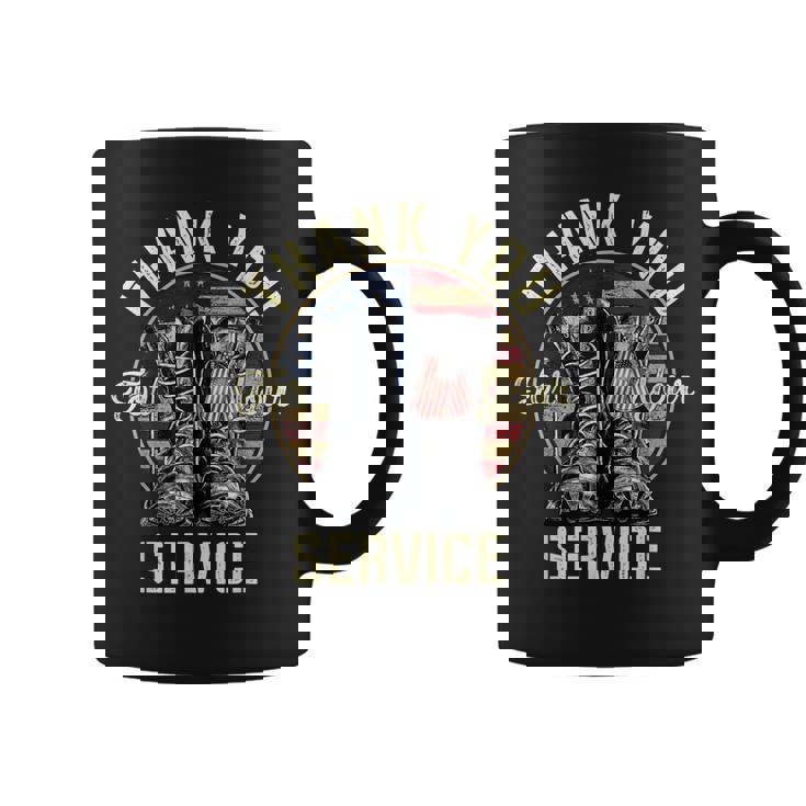 Thank You Veterans For Your Service Veterans Day Coffee Mug